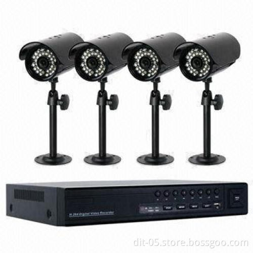 4 Channels P2P H.264 DVR Kit